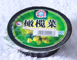 潮盛112克碟裝橄欖菜