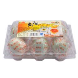光陽(yáng)6枚金黃紅熟咸鴨蛋420克