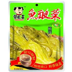 菜花香魚酸菜208克